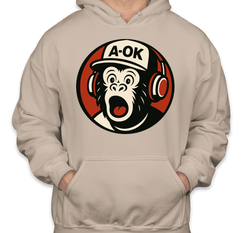 A-OK DAY 2 MONKEY HOODIE