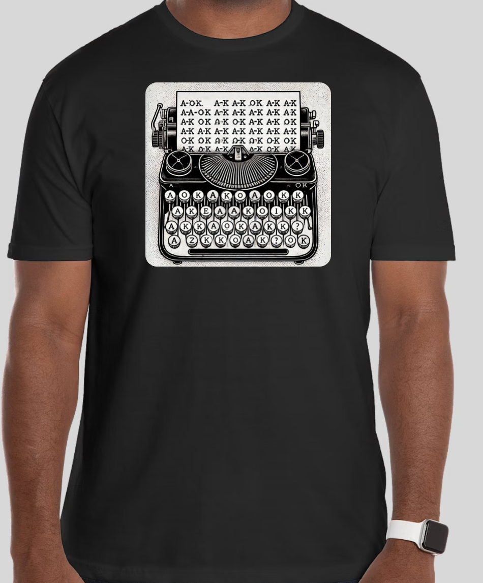 HALLUCINATED KEYSTROKES TEE