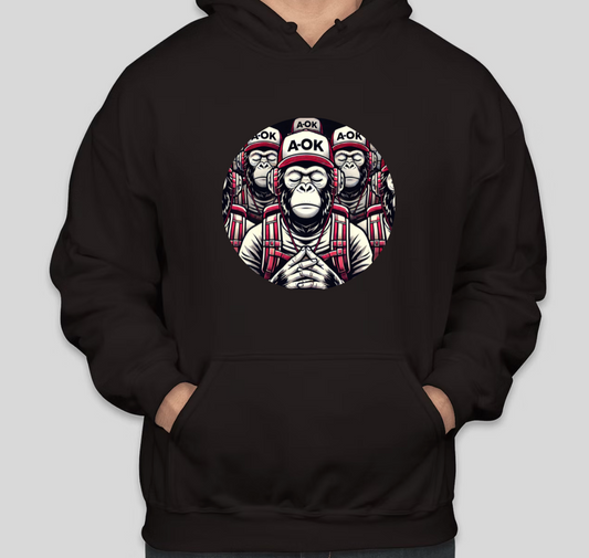 A-OK RECURSIVE MONK HOODIE