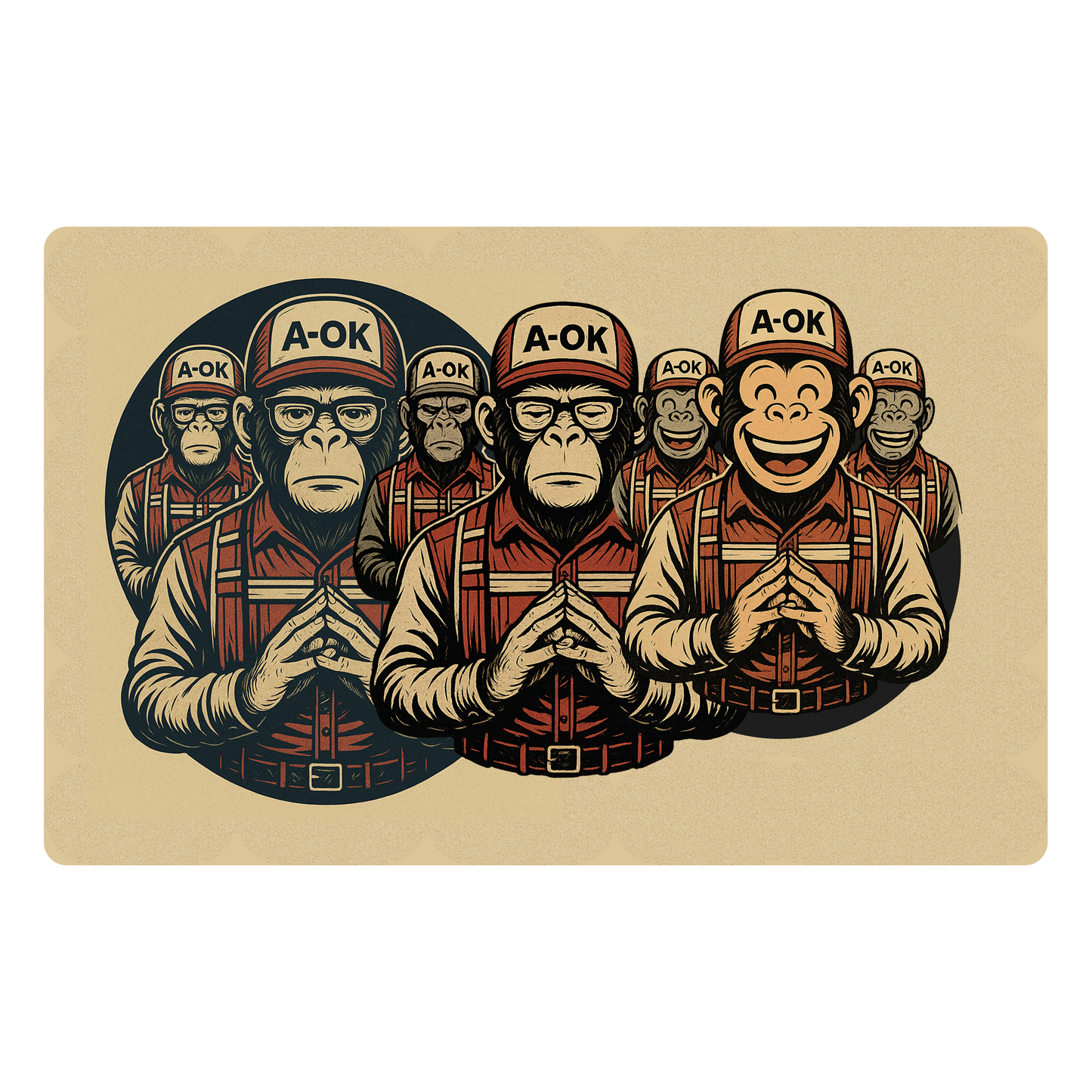 MIXTURE OF APES — Finetuned Personalities Tee